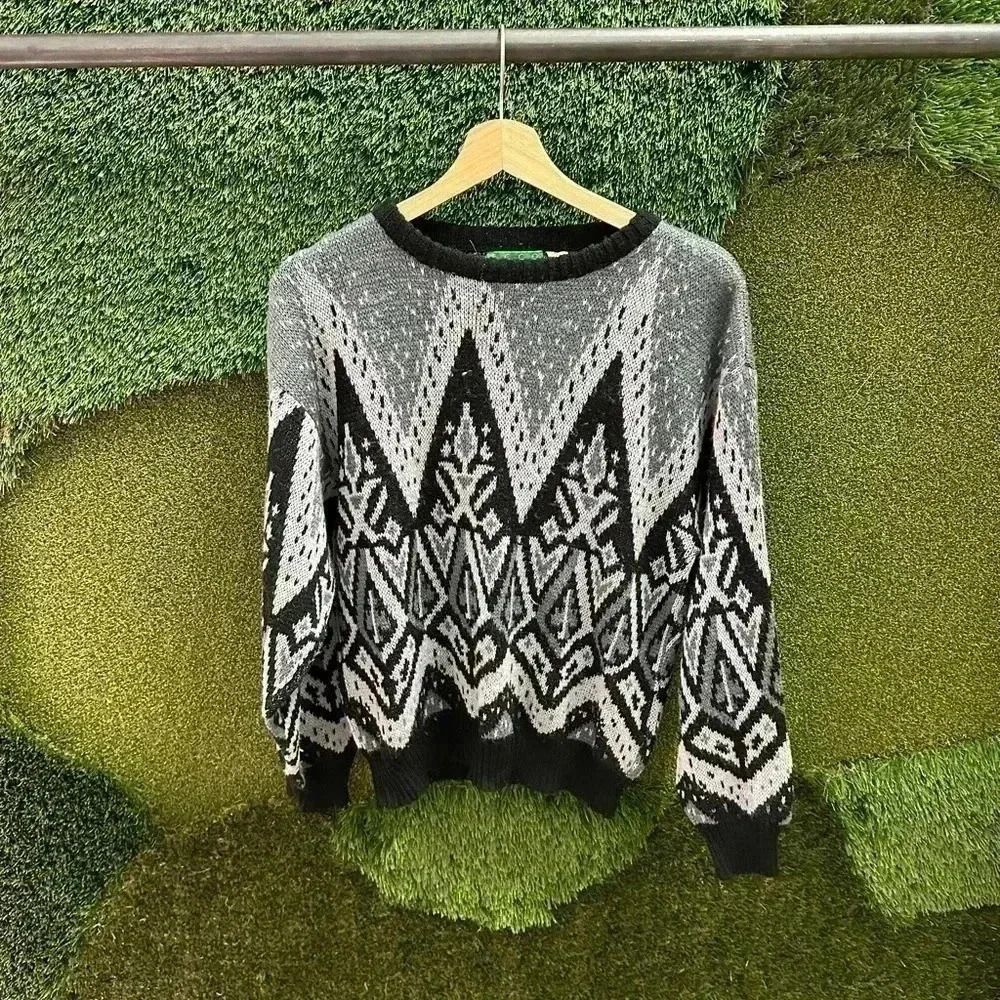 Vintage  Ecco L’Italia Abstract Sweater Medium